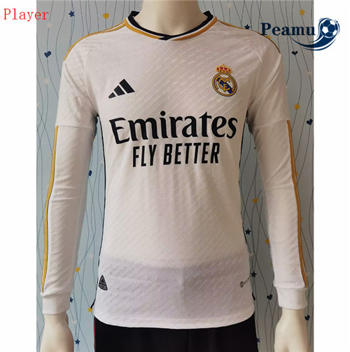 Maglia Calcio Player Real Madrid Prima Manga larga 2023