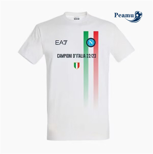 Maglia Calcio SSC Napoli Blanco 2023