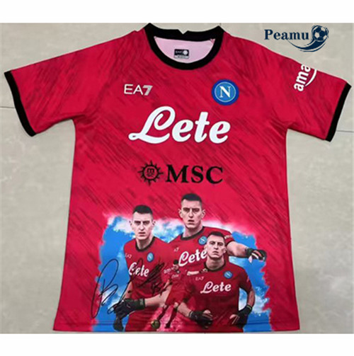 Maglia Calcio SSC Napoli champions Rojo 2023