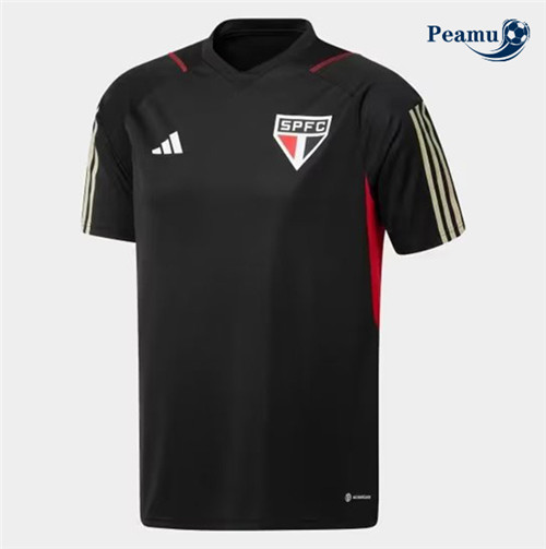 Maglia Calcio Sao Paulo Negro 2023