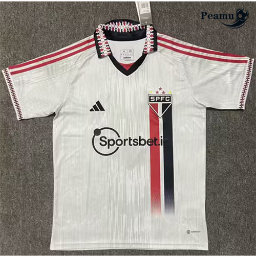 Maglia Calcio Sao PauloBlanco 2023