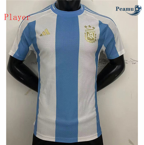 Maglia Calcio Player Argentina Azul/Blanco 2023