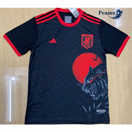 Maglia Calcio GiapponePanther Negro 2023