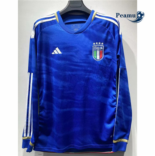Maglia Calcio Italia Prima Manga larga 2023