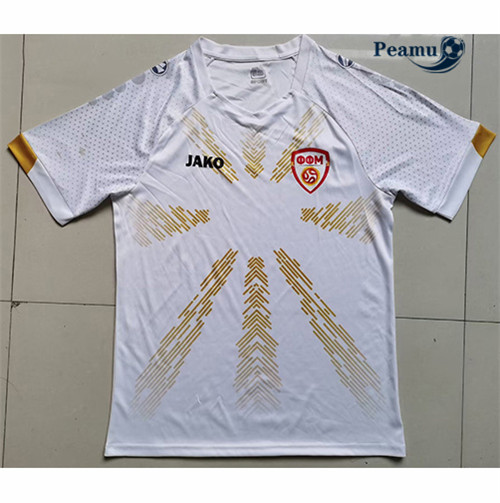 Maglia Calcio Macédoine du Nord Segunda 2023