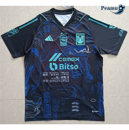 Maglia Calcio Tiger Edición especial Negro /Azul 2023