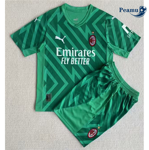 Peamu Maglia Calcio AC Milan Bambino Verde 2023-2024