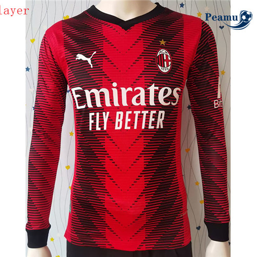 Peamu Maglia Calcio Player AC Milan Prima Manica lunga 2023-2024