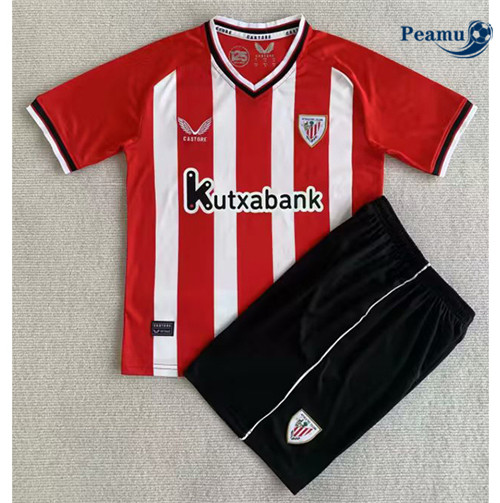 Peamu Maglia Calcio Athletic Bilbao Bambino Prima 2023-2024