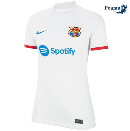 Peamu Maglia Calcio Barcellona Femme Seconda 2023-2024