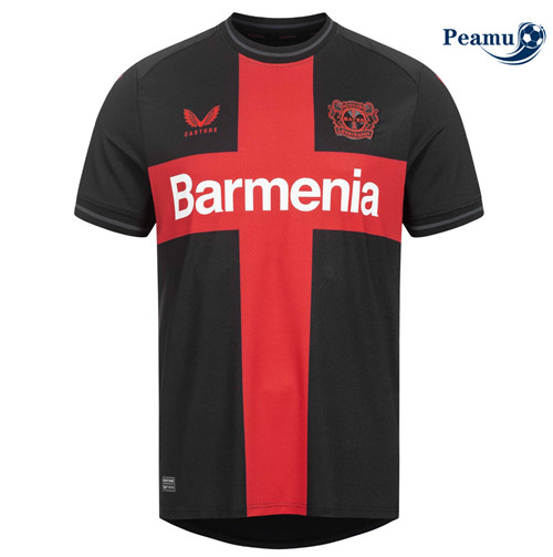 Peamu Maglia Calcio Bayer 04 Leverkusen Prima Noir 2023-2024