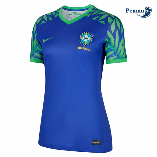 Peamu Maglia Calcio Brasile Femme Seconda 2023-2024