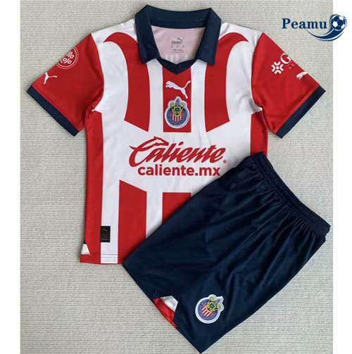 Peamu Maglia Calcio Chivas Bambino Prima 2023-2024