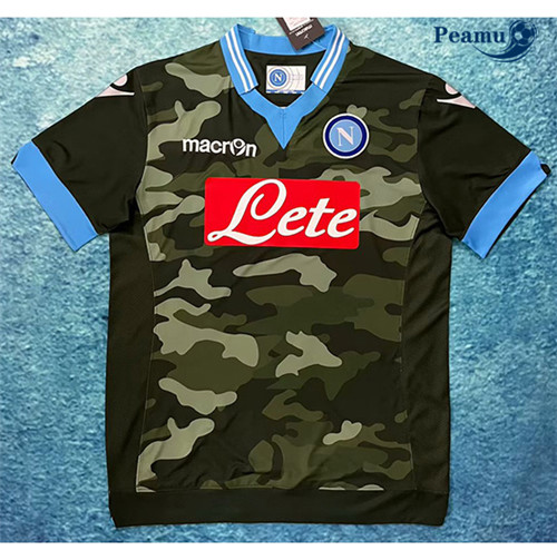 Peamu Classico Maglie Calcio Napoli Seconda 2013-14