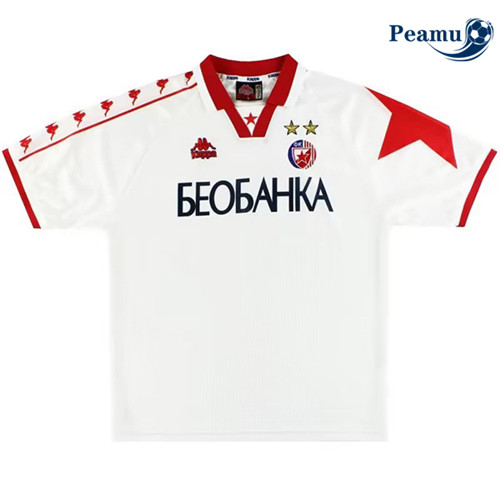 Peamu Classico Maglie Calcio Rosso Star Belgrade Seconda 1995-97