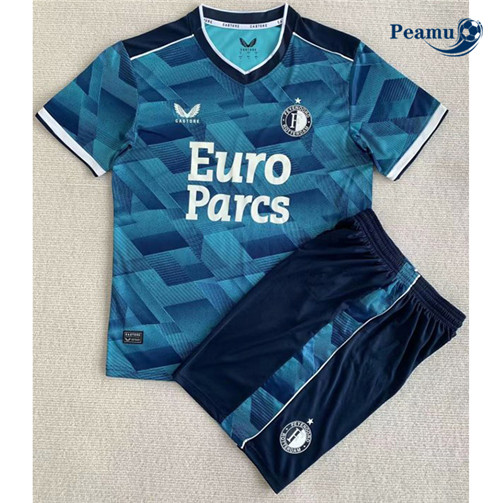 Peamu Maglia Calcio Feyenoord Bambino Seconda 2023-2024