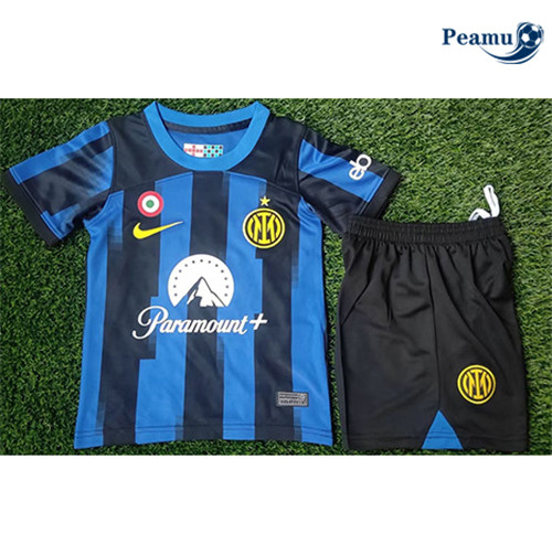 Peamu Maglia Calcio Inter Milan Bambino Prima 2023-2024