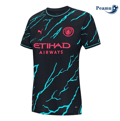 Peamu Maglia Calcio Manchester City Femme Terza 2023-2024