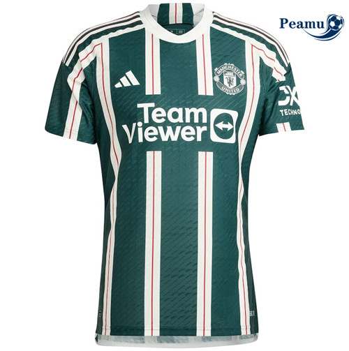Peamu Maglia Calcio Manchester United Seconda 2023-2024