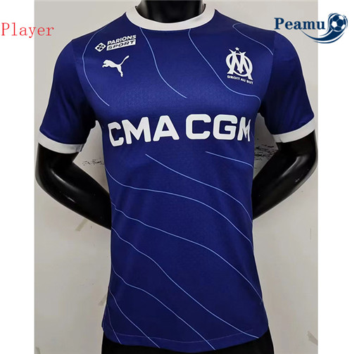 Peamu Maglia Calcio Player Marsiglia Seconda Blu 2023-2024