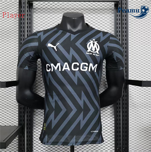 Peamu Maglia Calcio Player Marsiglia Training Noir 2023-2024