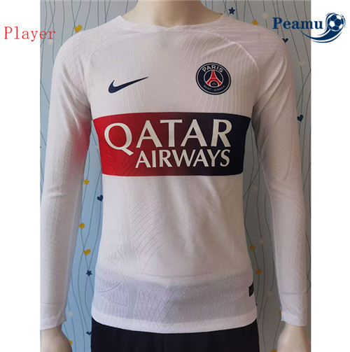 Peamu Maglia Calcio Player PSG Seconda Manica lunga 2023-2024