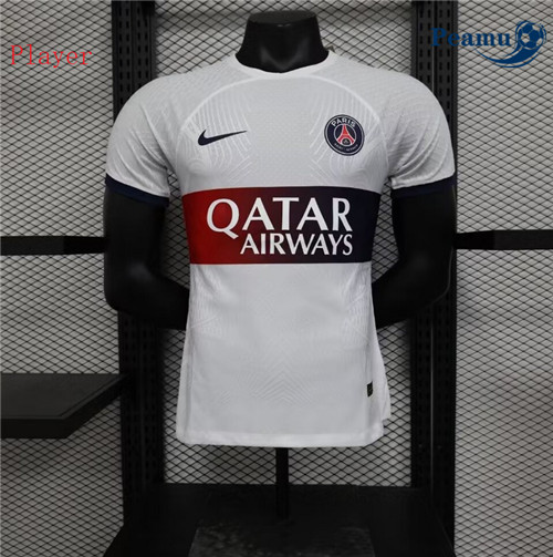 Peamu Maglia Calcio Player PSG Rosso/Bianco 2023-2024