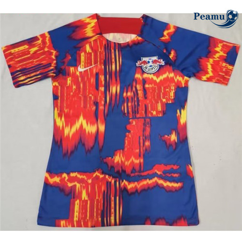 Peamu Maglia Calcio RB Leipzig Training Rosso 2023-2024