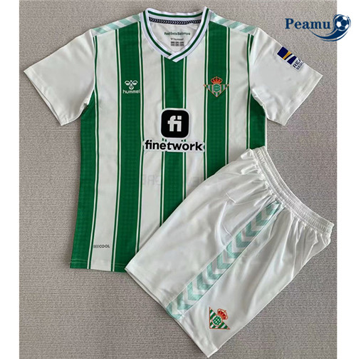 Peamu Maglia Calcio Real Betis Bambino Prima 2023-2024