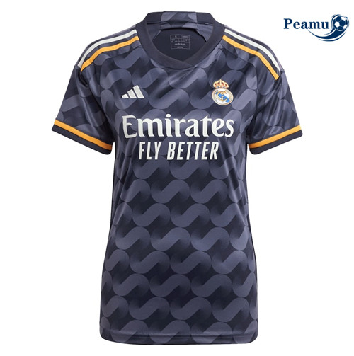 Peamu Maglia Calcio Real Madrid Femme Seconda 2023-2024