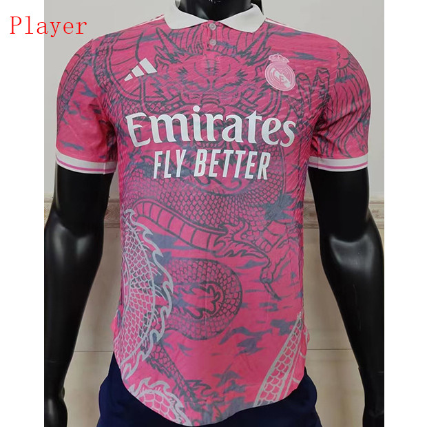 Peamu Maglia Calcio Player Real Madrid Rosa 2023-2024