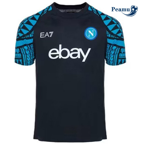 Peamu Maglia Calcio SSC Napoli Training Noir 2023-2024