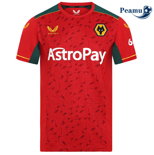 Peamu Maglia Calcio Wolves Seconda 2023-2024