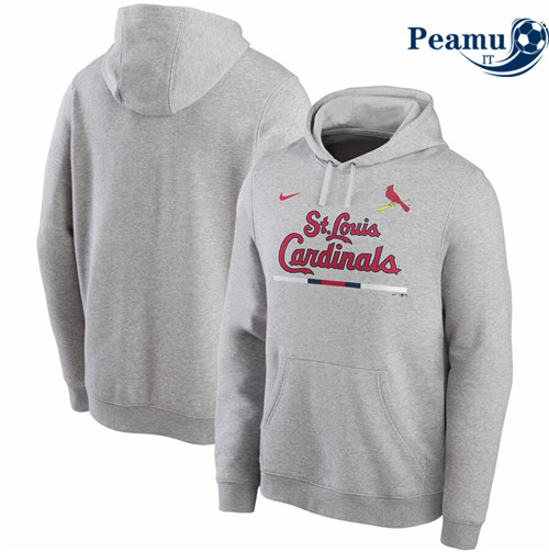 Peamu - Felpa con cappuccio St. Louis Cardinals