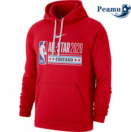 Peamu - Felpa con cappuccio Chicago All-Star 2020