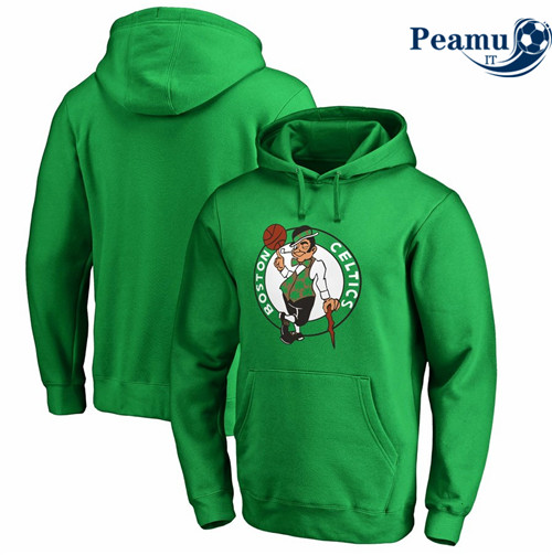 Peamu - Felpa con cappuccio Boston Celtics