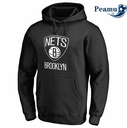 Peamu - Felpa con cappuccio Brooklyn Nets