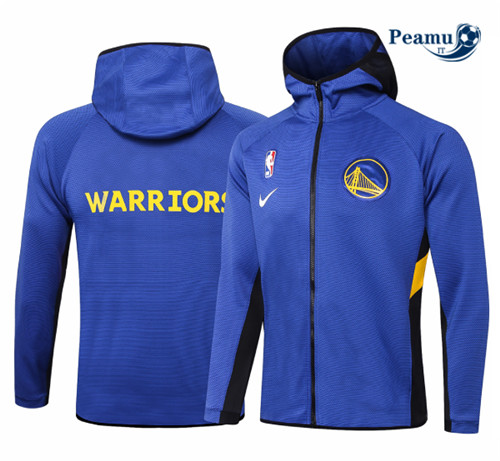 Peamu - Giacca Tuta Calcio A Capuche Oren State Warriors - Blu