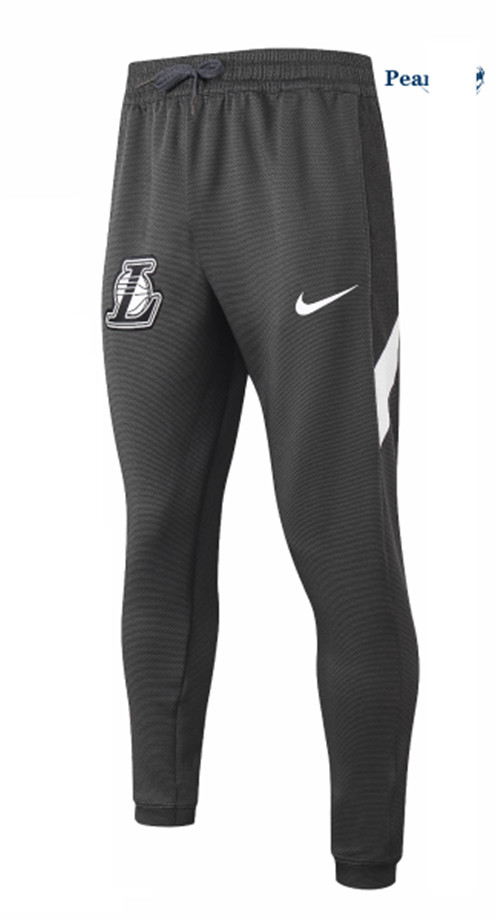 Peamu - Pantaloni Thermaflex Los Angeles Lakers - Nero