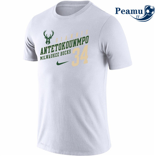 Peamu - Maglia Calcio Milwaukee Bucks - Giannis Antetokounmpo