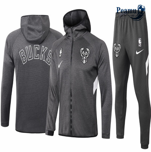 Peamu - Tuta Calcio Milwaukee Bucks - Nero
