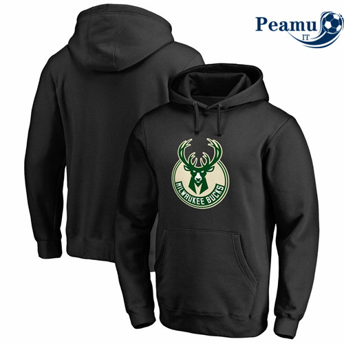 Peamu - Felpa con cappuccio Milwaukee Bucks