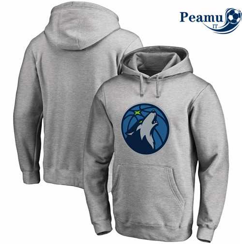 Peamu - Felpa con cappuccio Minnesota Timberwolves