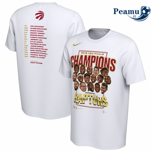 Peamu - Maglia Calcio Toronto Raptors - 2019 NBA Champions