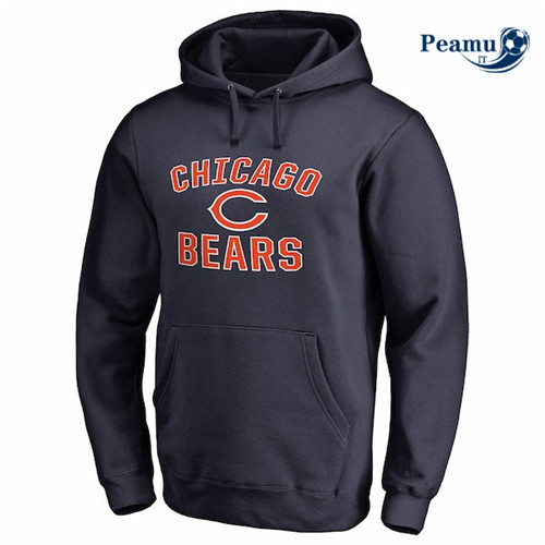 Peamu - Felpa con cappuccio Chicago Bears