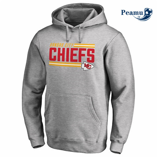 Peamu - Felpa con cappuccio Kansas City Chiefs