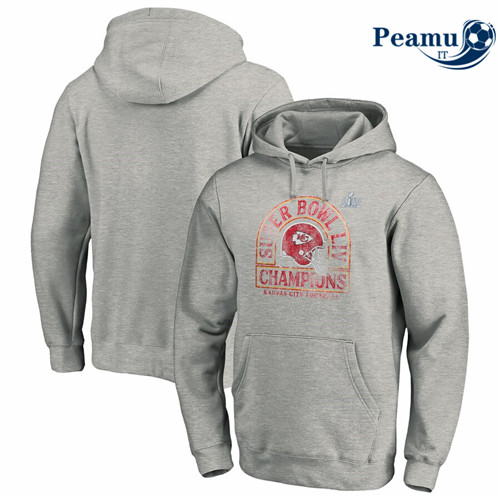 Peamu - Felpa con cappuccio Kansas City Chiefs Super Bowl 2020 Champions