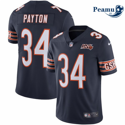 Peamu - Walter Payton, Chicago Bears - Blu Navy