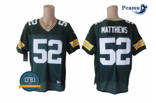 Peamu - Clay Matthews III, Verde Bay Packers