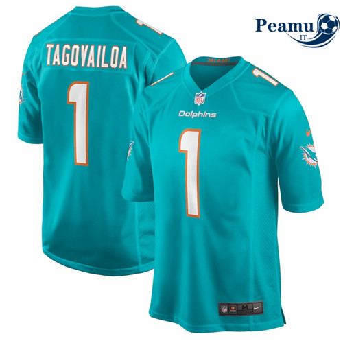 Peamu - Tua Tagovailoa, Miami Dolphins - Aqua